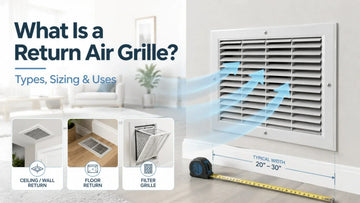 Return Air Grille: Types, Sizing & Uses