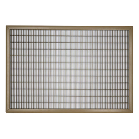 24"W x 36"H [Duct Opening] Return Air Floor Grille | Vent Cover Grill for Floor - Brown| Outer Dimensions: 25.75"W X 37.75"H