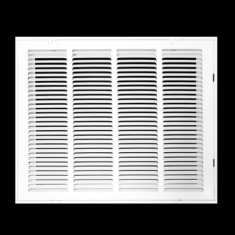 20" X 16" Duct Opening | Steel Return Air Filter Grille for Sidewall and Ceiling | Outer Dimensions: 22 5/8"W x 18 5/8"H