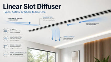 Linear Slot Diffuser: Types, Airflow, and Where to Use One