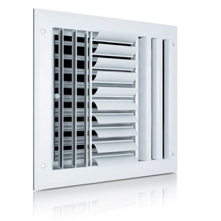 Aluminum Adjustable Curved Blade Supply Registers