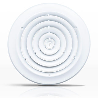 Round Ceiling Diffusers & Dampers