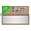 Handua HVAC Return Air Floor Grille | Vent Cover Grill for Floor - Brown | Heavy Duty Fixed Blades