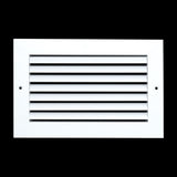 10"x6" Premium Aluminum Return Air Grille – Rust-Free HVAC Vent Cover for Wall & Ceiling | White | Out. Dim.: 11-13/16"W X 7-13/16"H