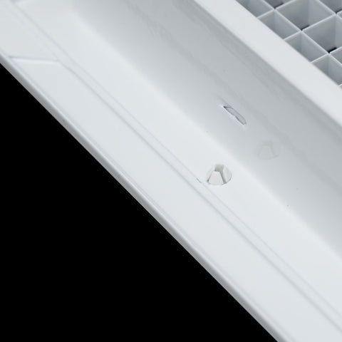30"x20" Aluminum Eggcrate Return Air Filter Grille for Sidewall and Ceiling | White | Out. Dim.: 32-1/4"W X 22-1/4"H