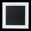 Handua Aluminum Return Air Filter Grille | Vent Cover Grill for Sidewall and Ceiling | Low Noise Cube Core Eggcrate