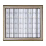 12"x14" Heavy Duty Return Air Floor Grille | Walkable Brown | Out. Dim.: 13-3/4"W X 15-3/4"H