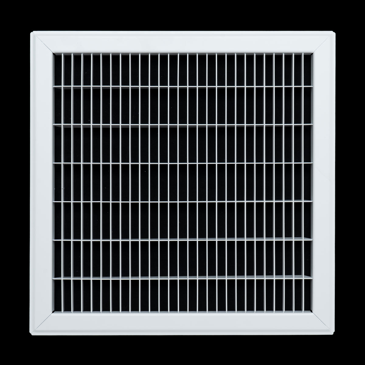 14"x14" Heavy Duty Return Air Floor Grille | Walkable White | Out. Dim.: 15-3/4"W X 15-3/4"H