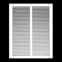 14" X 18" Duct Opening | Steel Return Air Grille for Sidewall and Ceiling | Outer Dimensions: 15.75"W X 19.75"H
