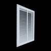 14"x20" Steel Return Air Filter Grille | Removable Door for 1" Filters | White HVAC Vent Cover | Out. Dim.: 16-5/8"W X 22-5/8"H