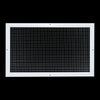 Handua Aluminum Return Air Grille | Low Noise Cube Core Eggcrate | Vent Cover Grill for Sidewall and Ceiling, White