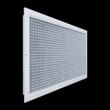 14x30 White Aluminum Eggcrate Return Air Grille, Low-Noise High-Airflow Rust-Proof Vent Cover