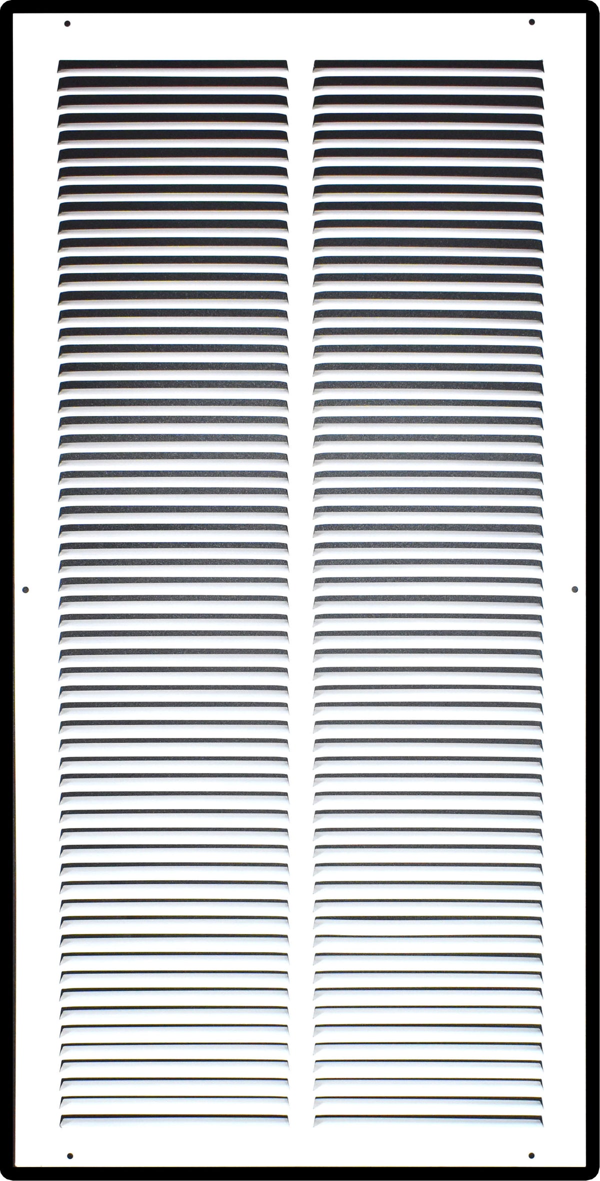 14" X 30" Duct Opening | Steel Return Air Grille for Sidewall and Ceiling | Outer Dimensions: 15.75"W X 31.75"H