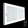 Handua Baseboard Air Supply Grille | Vent Cover Grill | 7/8" Margin Turnback to Fit Baseboard