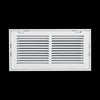 14"x6" Steel Return Air Filter Grille | Removable Door for 1" Filters | White HVAC Vent Cover | Out. Dim.: 16-5/8"W X 8-5/8"H