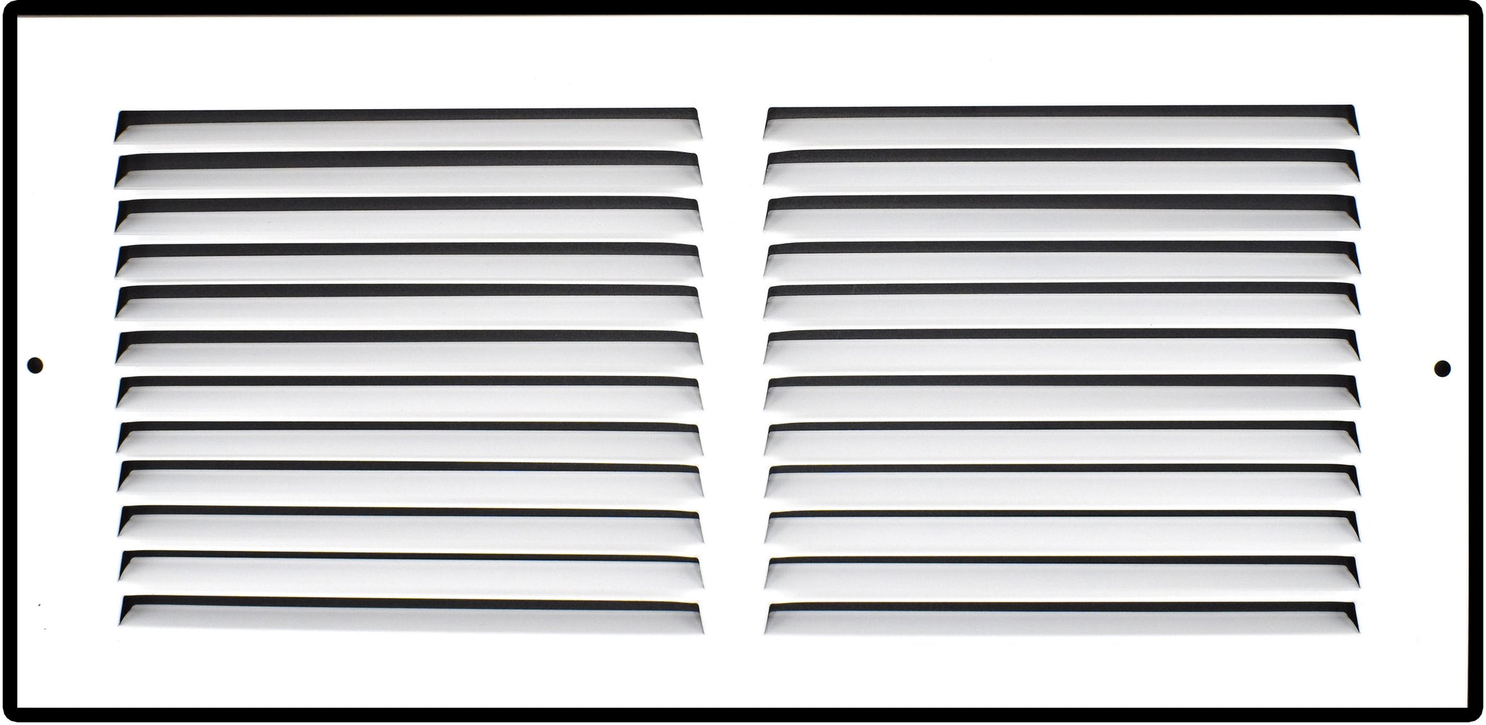 Steel Return Air Grille – HVAC Cold Air Intake Vent Cover, White | Out. Dim.: 15-3/4"W X 7-3/4"H