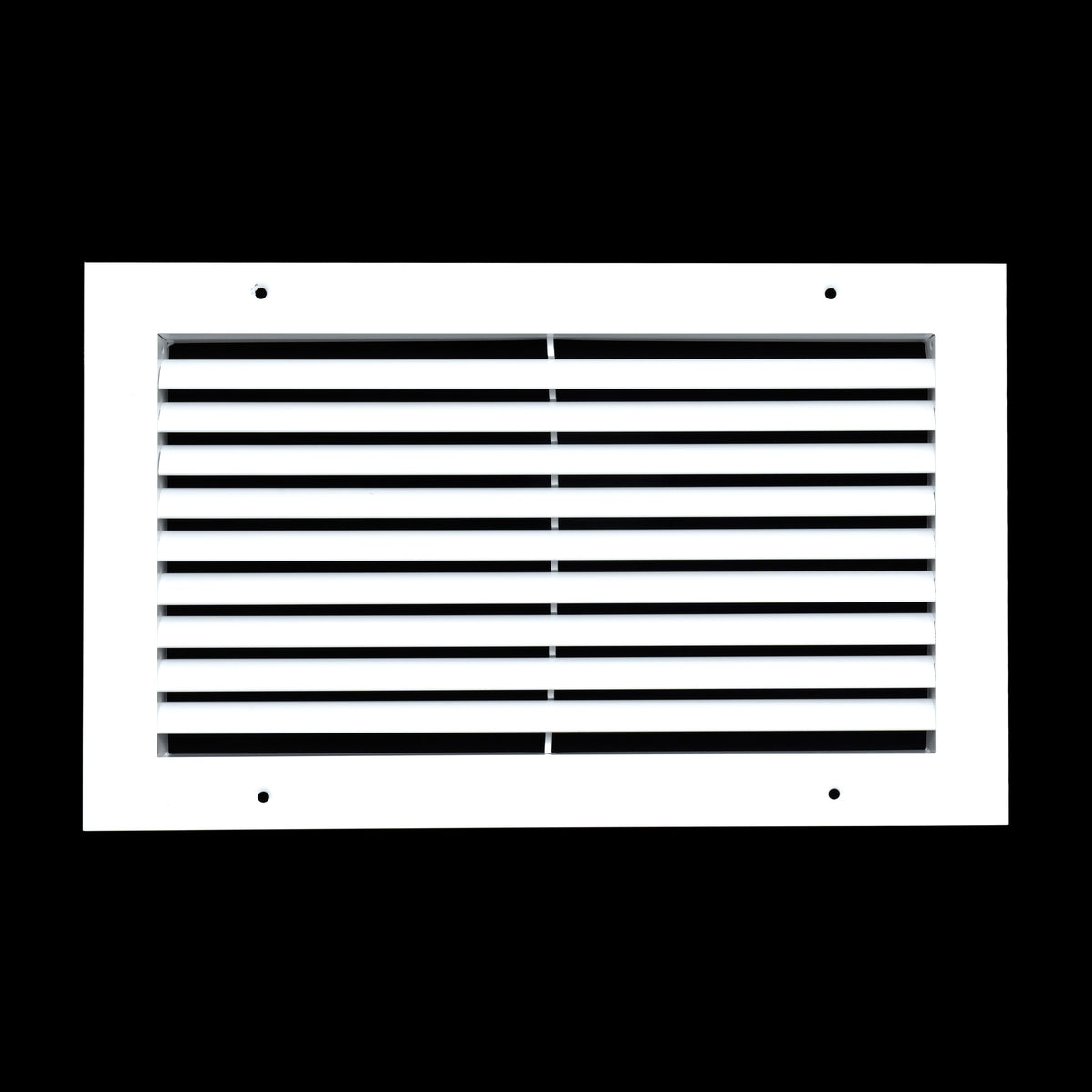 14"x8" Premium Aluminum Return Air Grille – Rust-Free HVAC Vent Cover for Wall & Ceiling | White | Out. Dim.: 15-13/16"W X 9-13/16"H