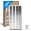 Handua Steel Return Air Grille | Vent Cover Grill for Sidewall and Ceiling, White