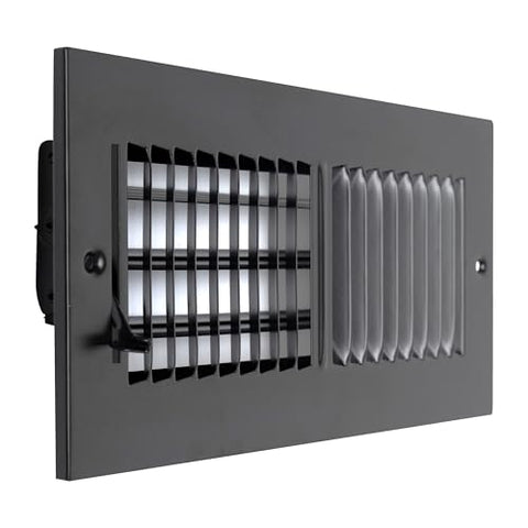 Steel Air Supply Diffuser | 1-2-3-4 Way Vent Cover Grill for Sidewall & Ceiling