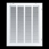 20"x16" Steel Return Air Filter Grille | Removable Door for 1" Filters | White HVAC Vent Cover | Out. Dim.: 22-5/8"W X 18-5/8"H