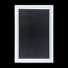 Handua Aluminum Return Air Filter Grille | Low Noise Cube Core Eggcrate | Vent Cover Grill for Sidewall and Ceiling