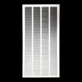 Steel Return Air Grille – HVAC Cold Air Intake Vent Cover, White | Out. Dim.: 17-3/4"W X 33-3/4"H