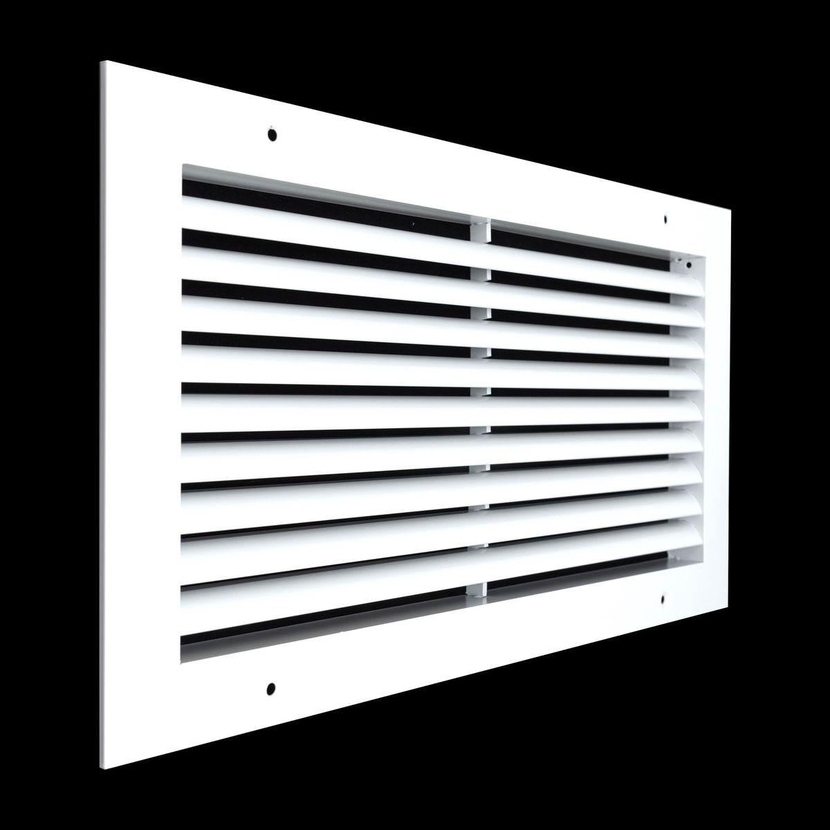 Fits 16x8 Duct Opening | Aluminum Return Air Grille by Handua | Vent Cover Grill for Sidewall and Ceiling | Rust Free | Durable Powder Coating | HVAC Cold Air Intake Grille | White