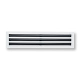 30"x 6" Aluminum Linear Slot Diffuser, Modern AC Vent Cover for Sidewall, Ceiling, Floor | Out. Dim.: 31-5/8"X 7-5/6"