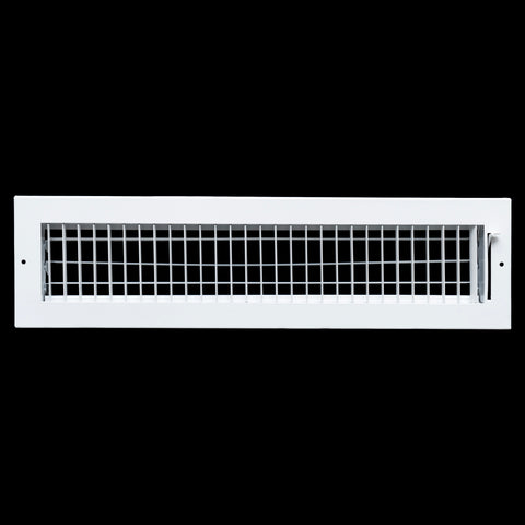 airgrilles 20"w x 4"h steel adjustable air supply grille register vent cover grill for sidewall and ceiling white outer dimensions: 21.75"w x 5.75"h for 20x4 duct opening hnd-adj-wh-20x4-v1