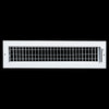 airgrilles 20"w x 4"h steel adjustable air supply grille register vent cover grill for sidewall and ceiling white outer dimensions: 21.75"w x 5.75"h for 20x4 duct opening hnd-adj-wh-20x4-v1