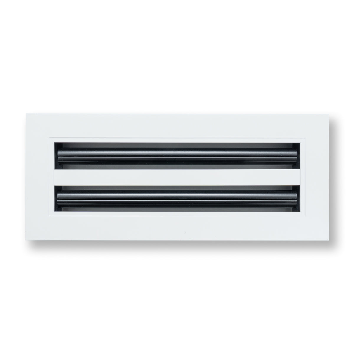 12"x 4" Aluminum Linear Slot Diffuser, Modern AC Vent Cover for Sidewall, Ceiling, Floor | Out. Dim.: 13-5/8"X 5-5/6"