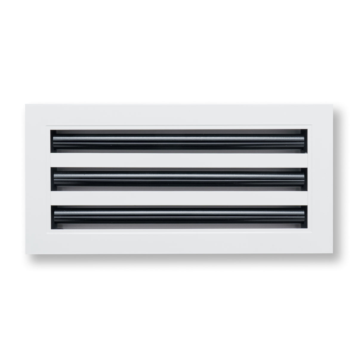 14"x 6" Aluminum Linear Slot Diffuser, Modern AC Vent Cover for Sidewall, Ceiling, Floor | Out. Dim.: 15-5/8"X 7-5/6"