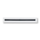 24"x 2" Aluminum Linear Slot Diffuser, Modern AC Vent Cover for Sidewall, Ceiling, Floor | Out. Dim.: 25-5/8"X 3-5/6"