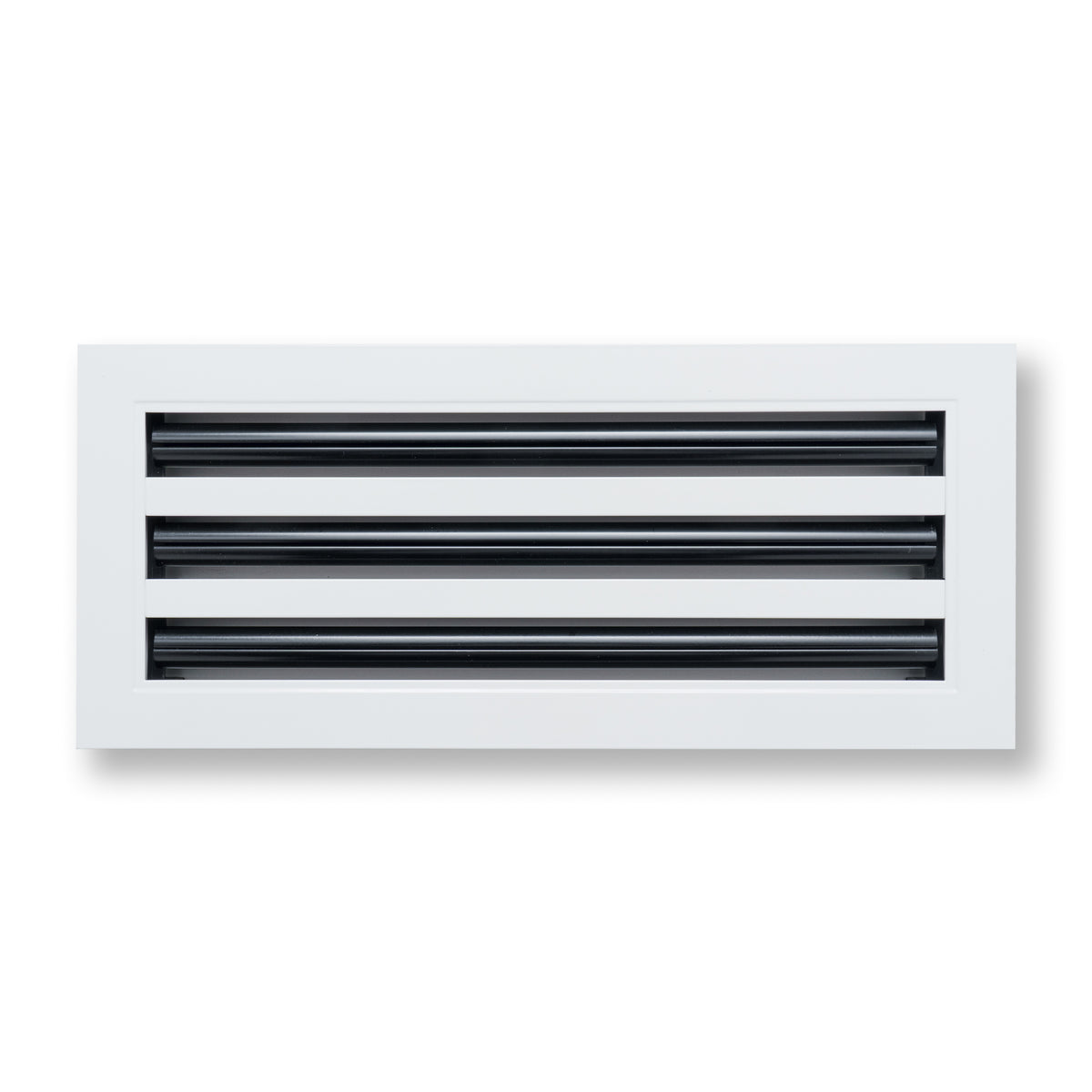16"x 6" Aluminum Linear Slot Diffuser, Modern AC Vent Cover for Sidewall, Ceiling, Floor | Out. Dim.: 17-5/8"X 7-5/6"