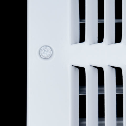 14 X 4 Duct Opening | 2 WAY Steel Air Supply Diffuser for Sidewall and Ceiling