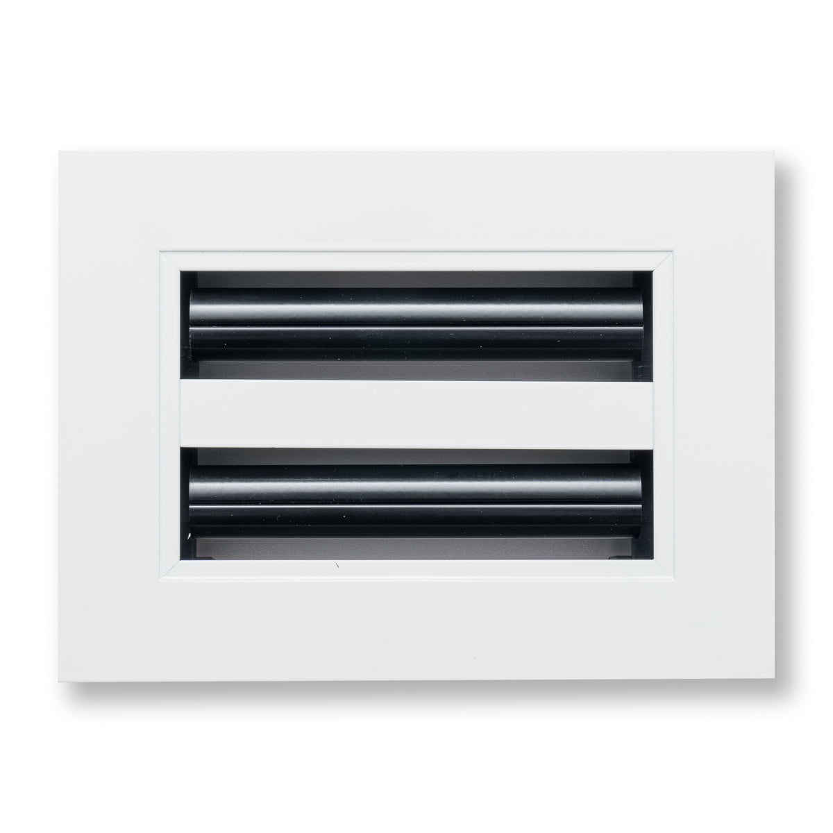 6"x 4" Aluminum Linear Slot Diffuser, Modern AC Vent Cover for Sidewall, Ceiling, Floor | Out. Dim.: 7-5/8"X 5-5/6"