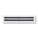 24"x 4" Aluminum Linear Slot Diffuser, Modern AC Vent Cover for Sidewall, Ceiling, Floor | Out. Dim.: 25-5/8"X 5-5/6"