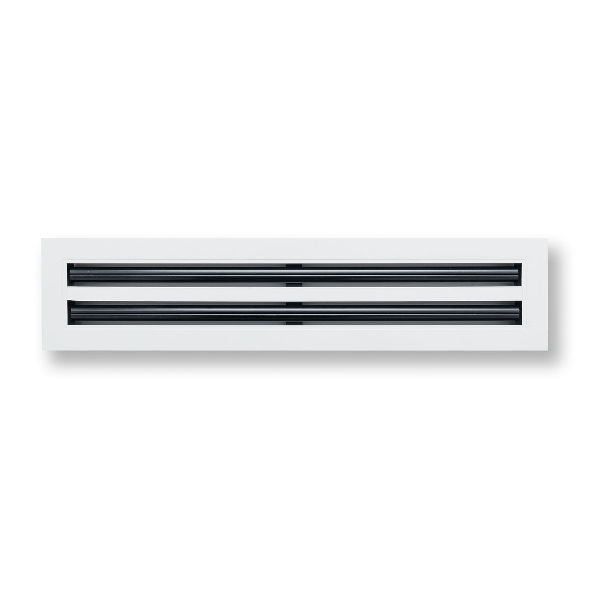 24"x 4" Aluminum Linear Slot Diffuser, Modern AC Vent Cover for Sidewall, Ceiling, Floor | Out. Dim.: 25-5/8"X 5-5/6"
