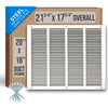 Handua Steel Return Air Grille | Vent Cover Grill for Sidewall and Ceiling, White