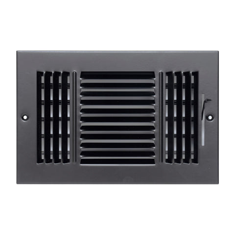 Steel Air Supply Diffuser | 1-2-3-4 Way Vent Cover Grill for Sidewall & Ceiling