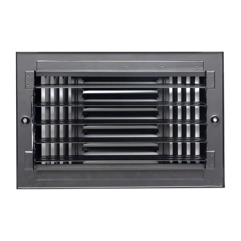 Steel Air Supply Diffuser | 1-2-3-4 Way Vent Cover Grill for Sidewall & Ceiling