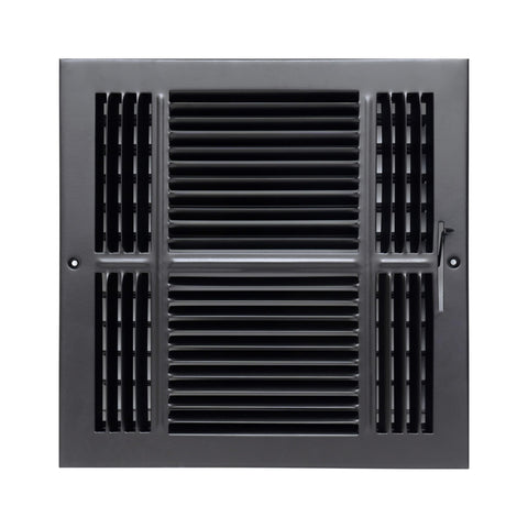 Steel Air Supply Diffuser | 1-2-3-4 Way Vent Cover Grill for Sidewall & Ceiling