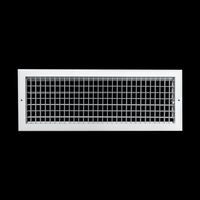 Fits 12x10 Duct Opening Aluminum Adjustable Air Supply Grille by Handua | Rust Proof | Register Vent Cover Grill for Sidewall and Ceiling | White | Outer Dimensions: 13.75" X 11.75"