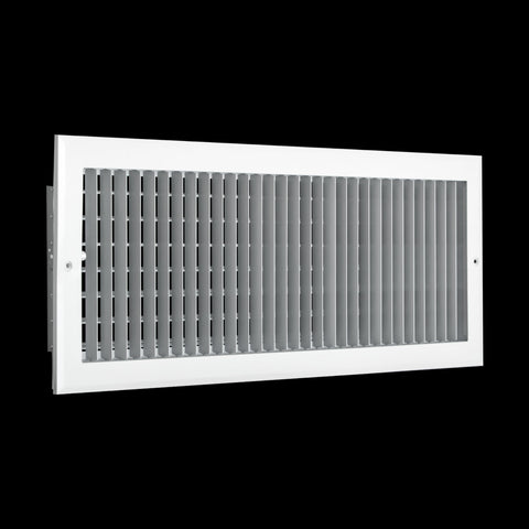 Fits 16x4 Duct Opening Aluminum Adjustable Air Supply Grille by Handua | Rust Proof | Register Vent Cover Grill for Sidewall and Ceiling | White | Outer Dimensions: 17.75" X 5.75"