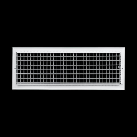 Fits 20x6 Duct Opening Aluminum Adjustable Air Supply Grille by Handua | Rust Proof | Register Vent Cover Grill for Sidewall and Ceiling | White | Outer Dimensions: 21.75" X 7.75"
