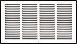 Steel Return Air Grille – HVAC Cold Air Intake Vent Cover, White | Out. Dim.: 21-3/4"W X 11-3/4"H