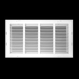 20"x10" Steel Return Air Filter Grille | Removable Door for 1" Filters | White HVAC Vent Cover | Out. Dim.: 22-5/8"W X 12-5/8"H