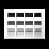 20"x14" Steel Return Air Filter Grille | Removable Door for 1" Filters | White HVAC Vent Cover | Out. Dim.: 22-5/8"W X 16-5/8"H