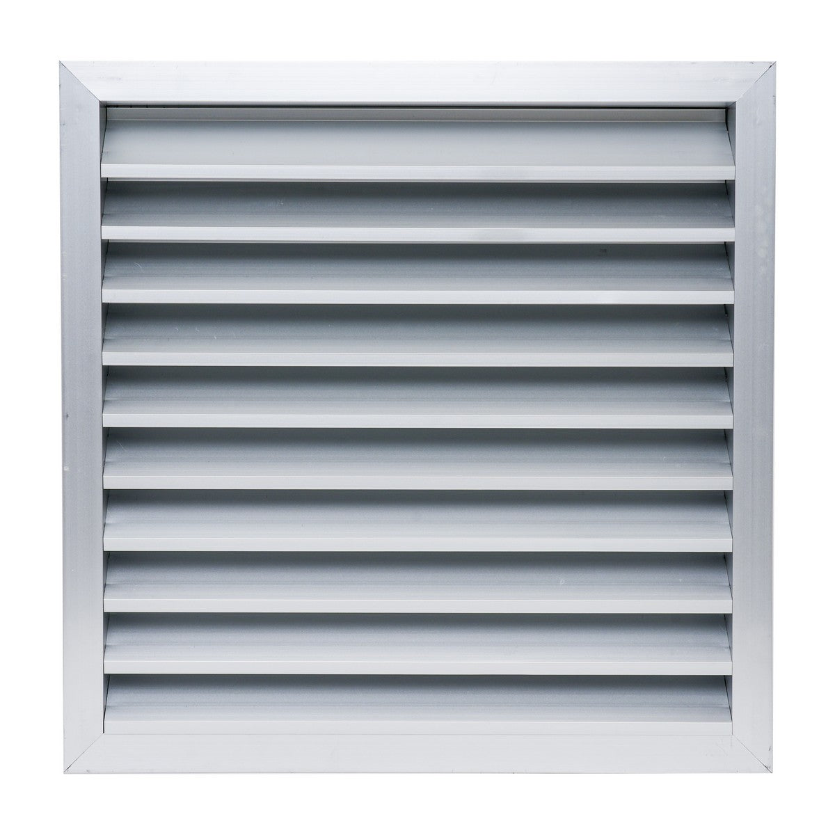 20"x20" Anodized Aluminum Exterior Wall Vent | Outer Dimension: 22"W X 22"H
