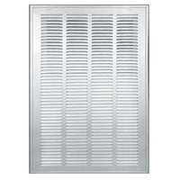 20" X 25" Duct Opening | Steel Return Air Filter Grille for Sidewall and Ceiling